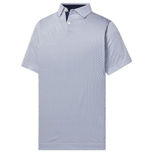 FootJoy Men's Irongate Print Lisle Polo