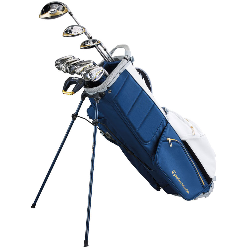 TaylorMade Women&apos;s Kalea Gold Package Set - Stand Bag