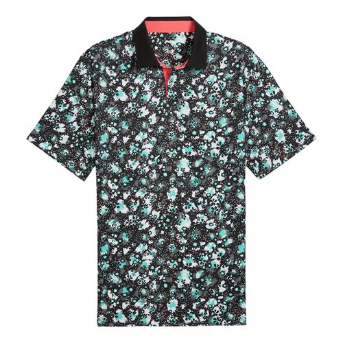 PUMA Men's CLOUDSPUN Abstract Camo Polo