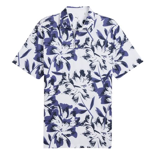 PUMA Men's MATTR Broken Flower Polo
