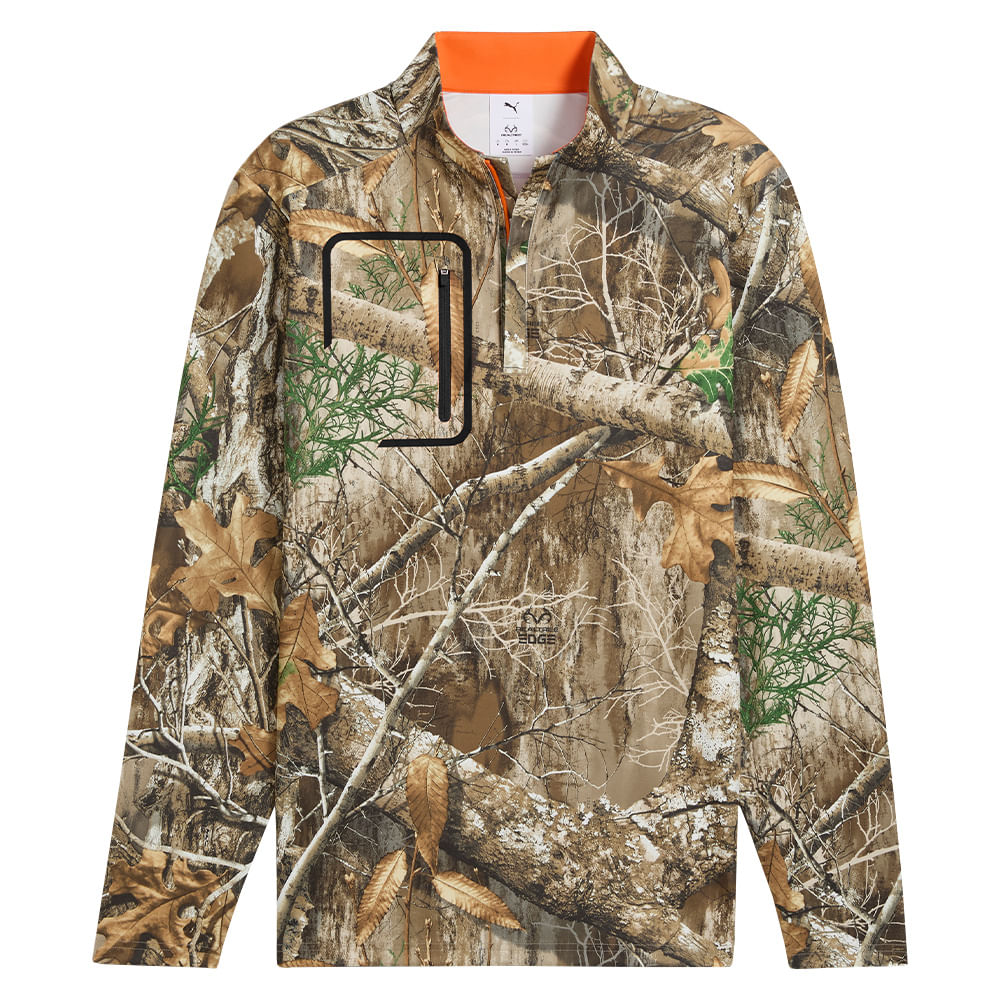 VINTAGE HUNTING REALTREE XTRA CAMO QUARTER ZIP SWEATSHIRT