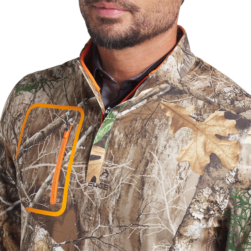 PUMA Men's x REALTREE 1/4 Zip Pullover - Worldwide Golf Shops