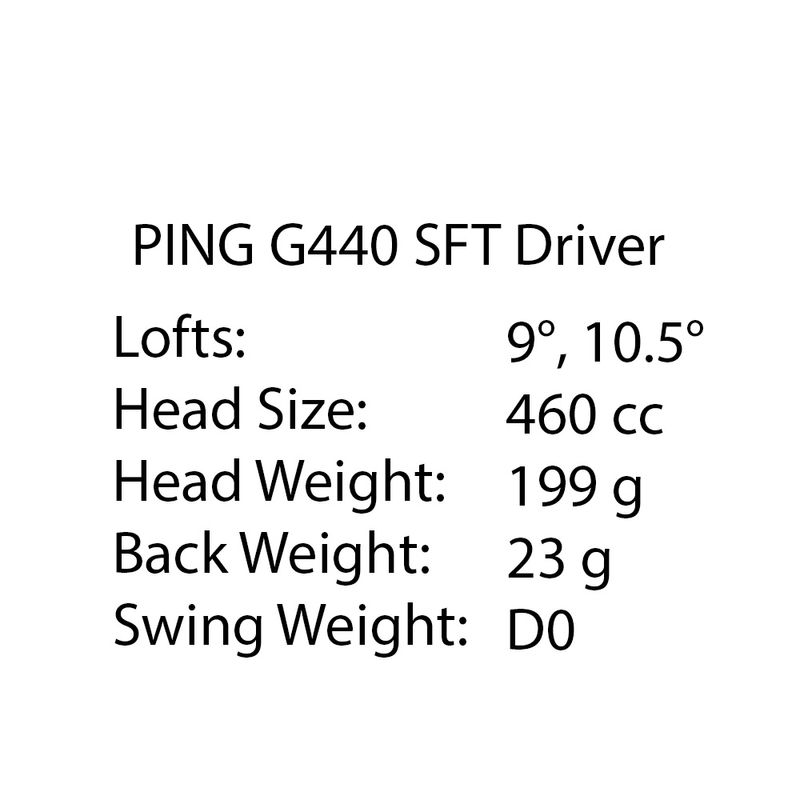 PING G440 SFT Driver - Worldwide Golf Shops PING G440 SFT Driver - Worldwide Golf Shops