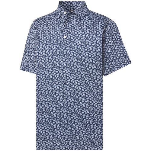 FootJoy Men's Floral Sketch Lisle Polo