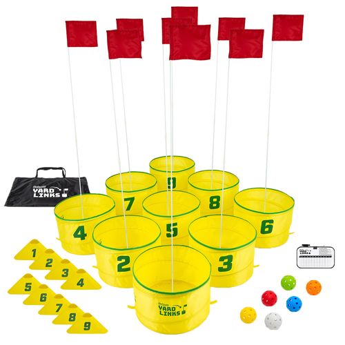 Go Sports Yard Links Golf Game 9 Buckets 6 Balls