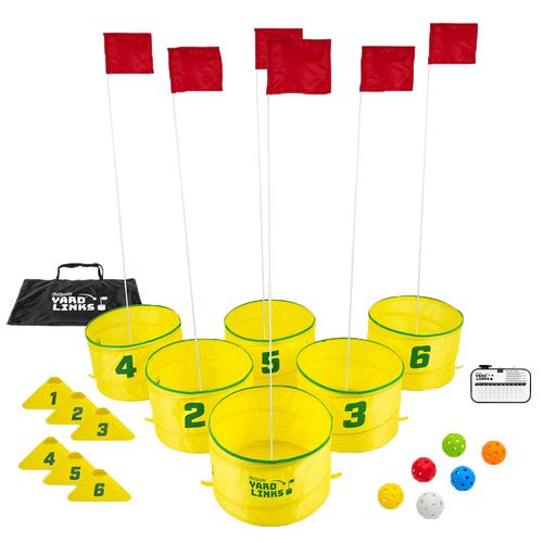 Go Sports Yard Links Golf Game 6 Buckets 6 Balls