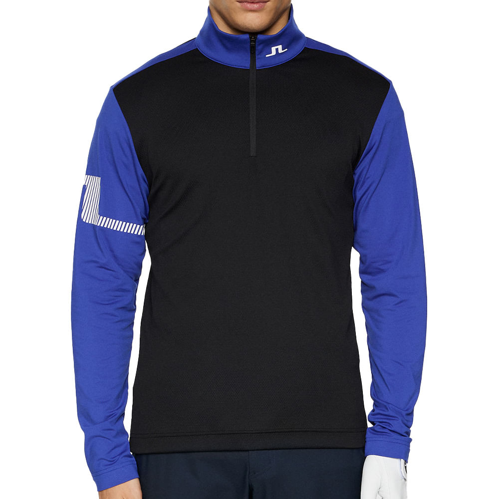 J. Lindeberg Men's Heath Strike 1/4 Zip Mid Layer