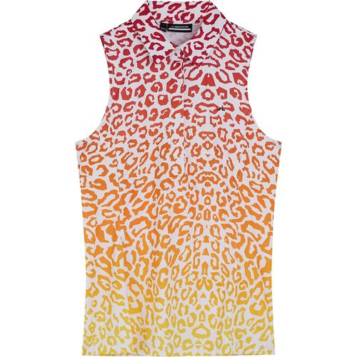 J. Lindeberg Women's Dena Print Sleeveless Polo