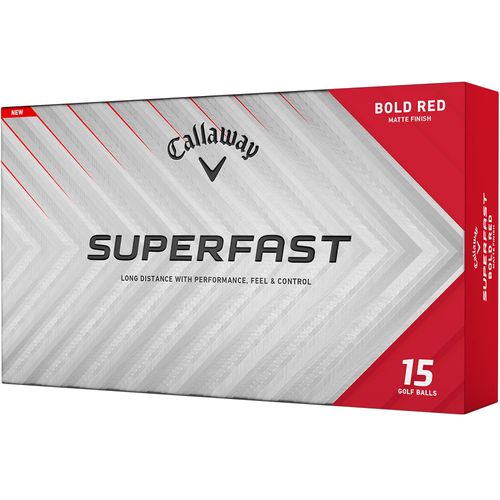 Callaway Superfast Bold Personalized Golf Balls - 15 Ball Pack