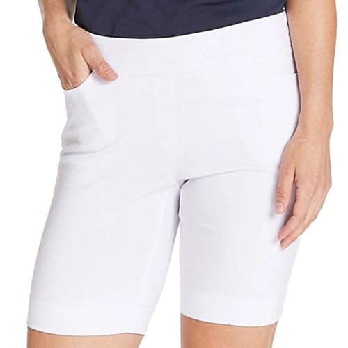 Slimsation Women's Pull-On-Solid Shorts