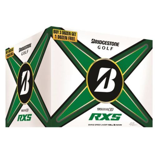Bridgestone Tour B RXS Quadfecta Golf Balls - Buy 3, Get 1 Free