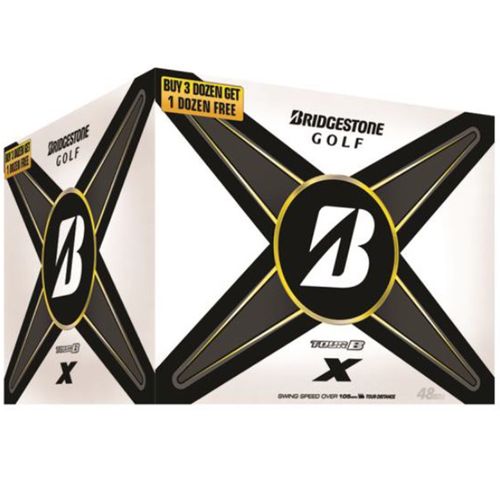 Bridgestone Tour B X Quadfecta Golf Balls - Buy 3, Get 1 Free