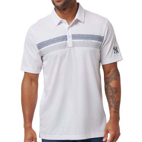 TravisMathew Men's Top Recruit Polo - New York Yankees