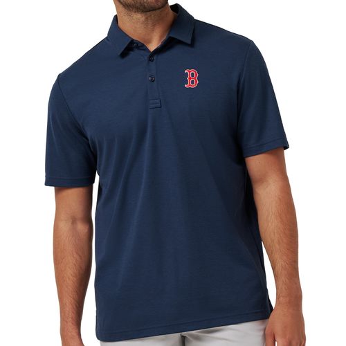 TravisMathew Men's Playoff Pitch Polo - Boston Red Sox
