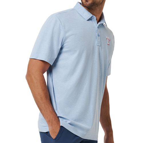 TravisMathew Men's Playoff Pitch Polo - Texas Rangers