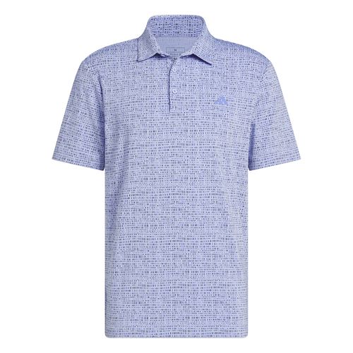 adidas Men's Ultimate365 Power Grid Print Polo