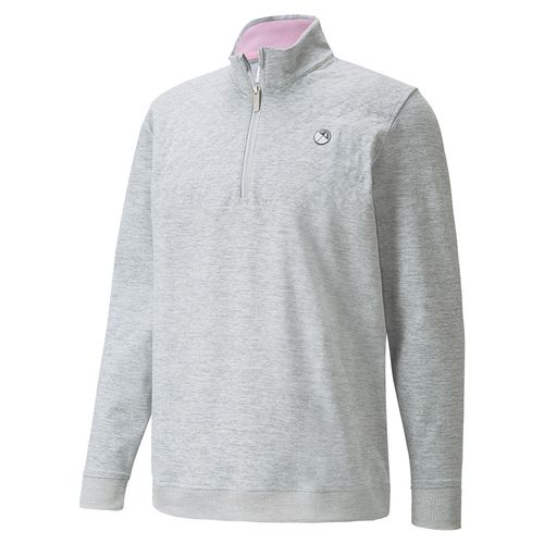 PUMA Men's AP CLOUDSPUN Castle 1/4 Zip Pullover