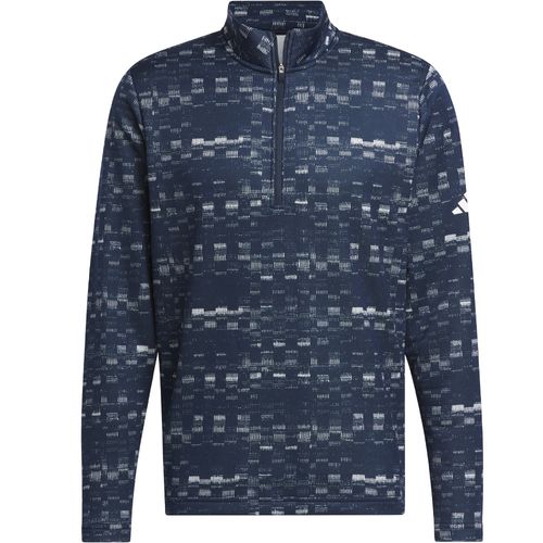 adidas Men's Core Printed 1/4 Zip Sweatshirt