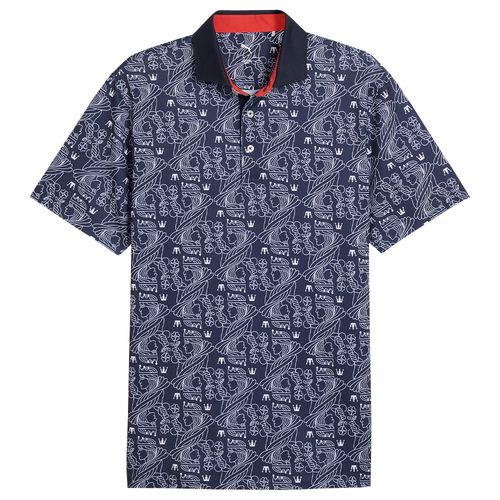 PUMA Men's Pique Royal Polo