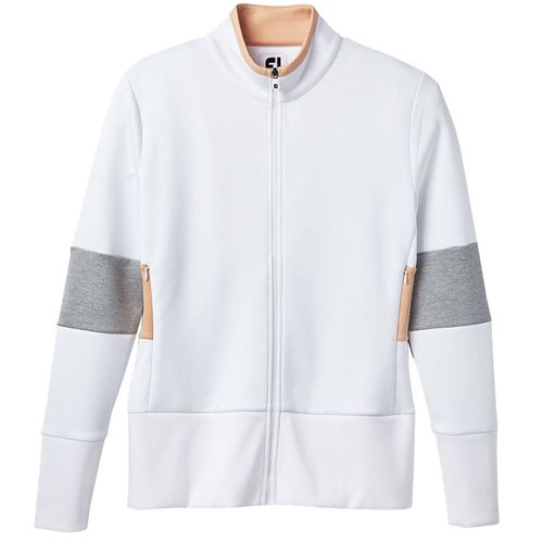 FootJoy Women's Double Jersey Blocked Rib Trim Jacket