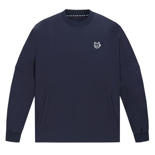 WAAC Men's Athletic Detachable Sleeve Pullover