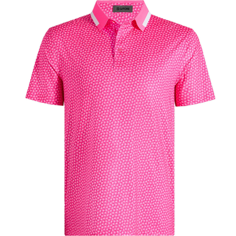 G/FORE Men's Favorite Stripe Tech Jersey Polo - Worldwide