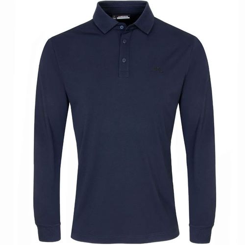 J. Lindeberg Men's Gustaf Long Sleeve Polo