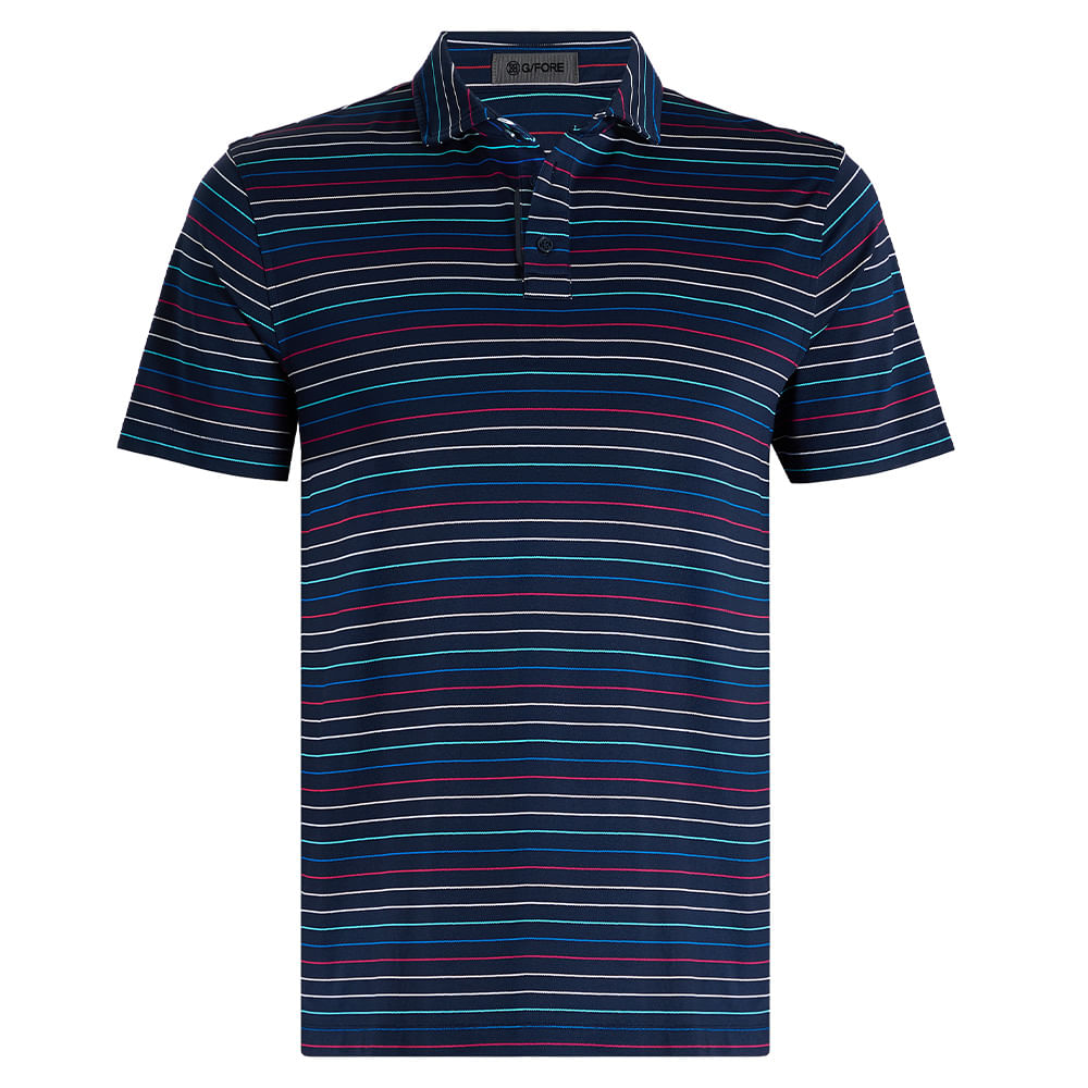 Swingflex Elite Short Sleeve Stripe Golf Polo - Regatta – IZOD