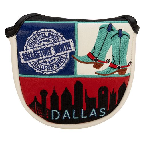 CMC Design Destination Dallas Mallet Putter Cover
