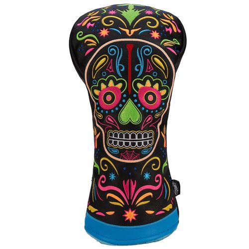 CMC Design Sugar Skull Neon Diver Head Cover