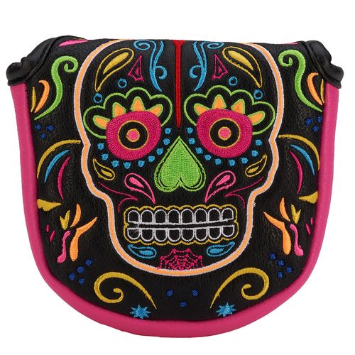 CMC Design Sugar Skull Neon Mallet Putter Cover