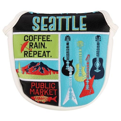CMC Design Destination Seattle Mallet Putter Cover