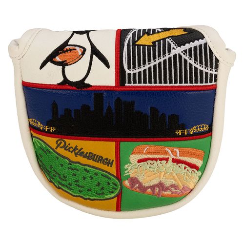 CMC Design Destination Pittsburgh Mallet Putter Cover