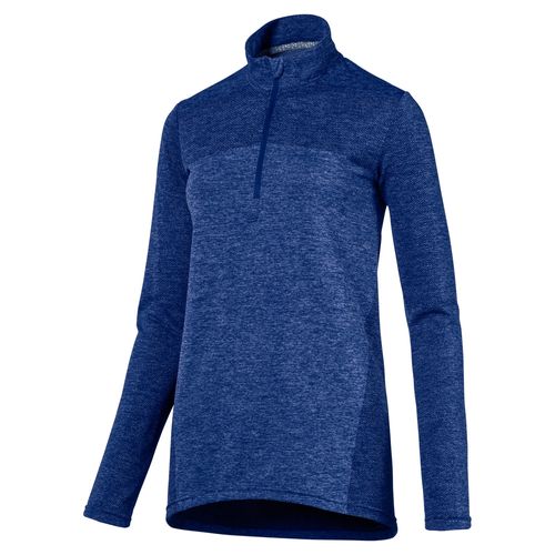 PUMA Women's evoKNIT Seamless 1/4 Zip Mock