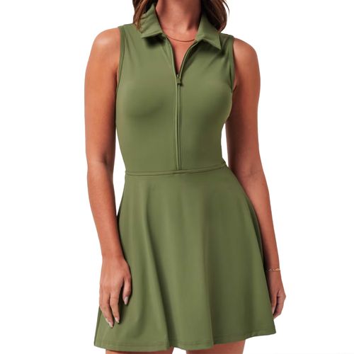 TravisMathew Women's Movement Sleeveless Zip 2.0 Dress