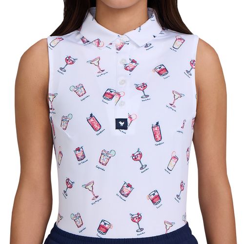 Bad Birdie Women's With A Twist Sleeveless Polo