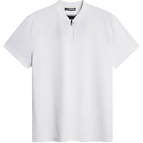 J.Lindeberg Men's Anton 1/4 Zip Blade Collar Polo