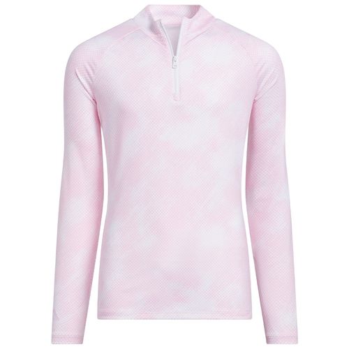 adidas Girls' Printed 1/4 Zip Pullover
