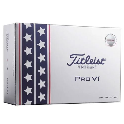 Titleist Pro V1 USA Golf Balls - Half Dozen
