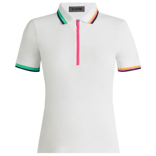 G/FORE Women's Tech Pique 1/4 Zip Polo