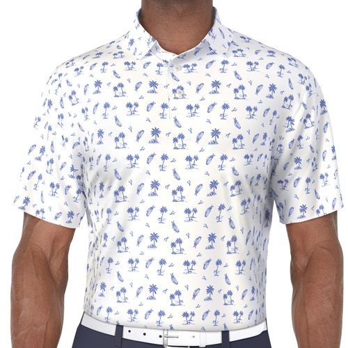 Ben Hogan Men's Polo - Tropical Print
