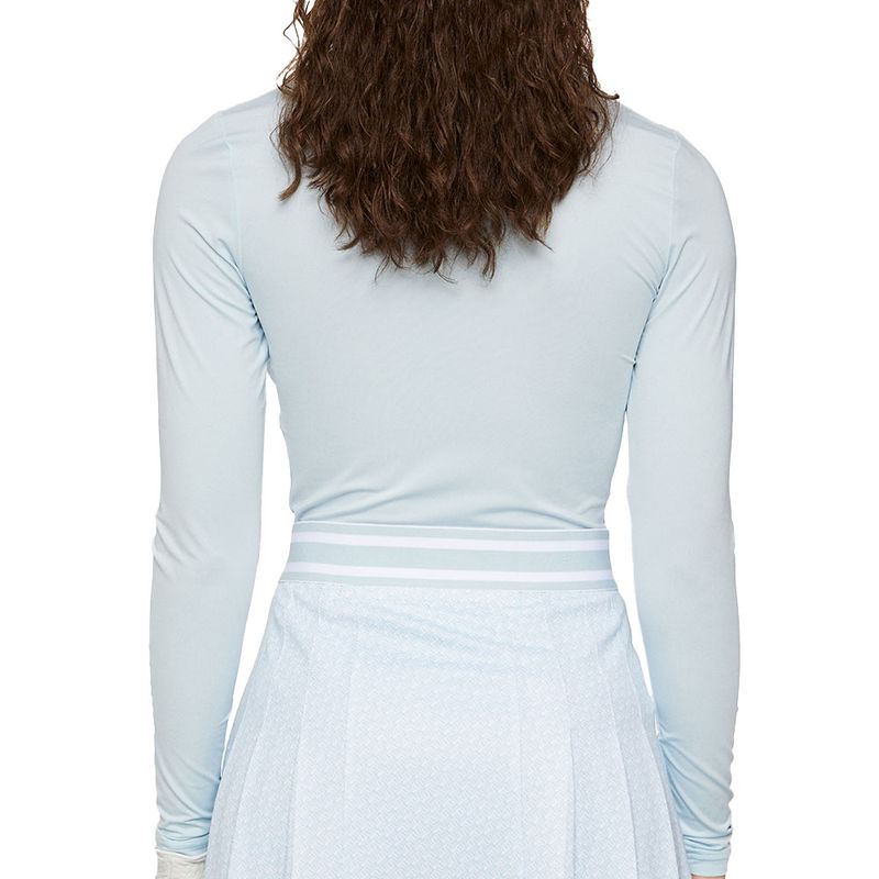 J.Lindeberg Women's Kate Compression Mock Neck Top - Worldwide