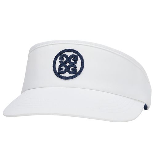 G/FORE Men's Flat Brim Logo Cotton Visor