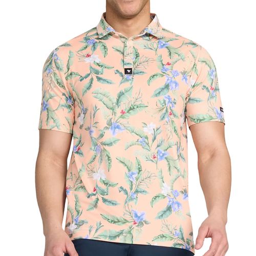 Bad Birdie Men's Flora Fiesta Polo