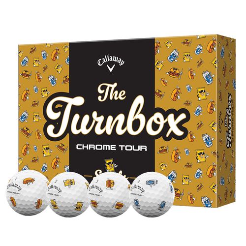 Callaway Chrome Tour Truvis Golf Balls - Turn Box