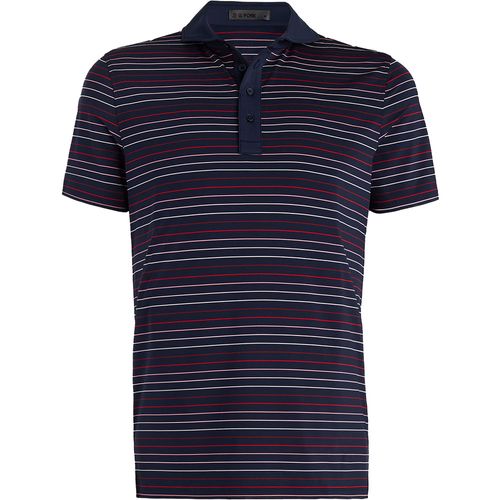 G/FORE Men's Multi Stripe Tech Jersey Polo