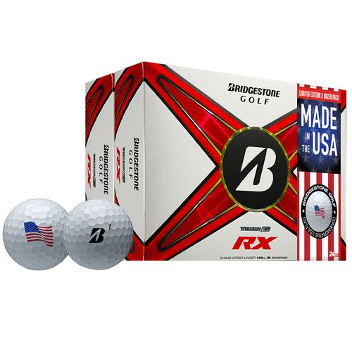 Bridgestone Tour B RX USA Golf Balls - 2 Dozen