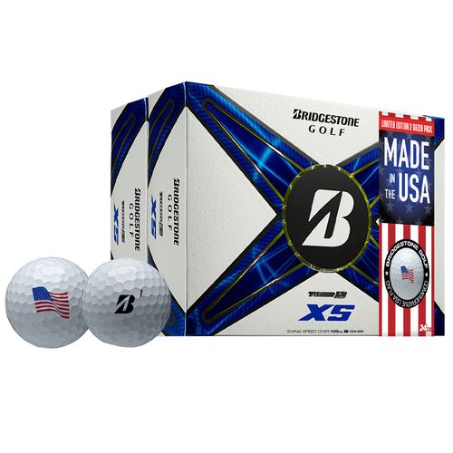 Bridgestone Tour B XS USA Golf Balls - 2 Dozen