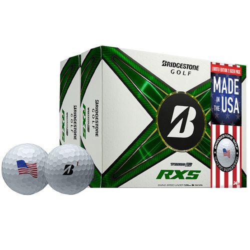 Bridgestone Tour B RXS USA Golf Balls - 2 Dozen