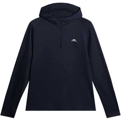 J. Lindeberg Men's Mario 1/4 Zip Hoodie